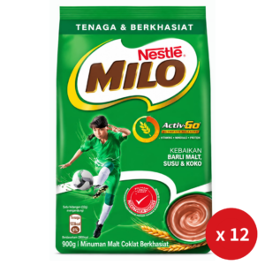 milo 900g x12pcs
